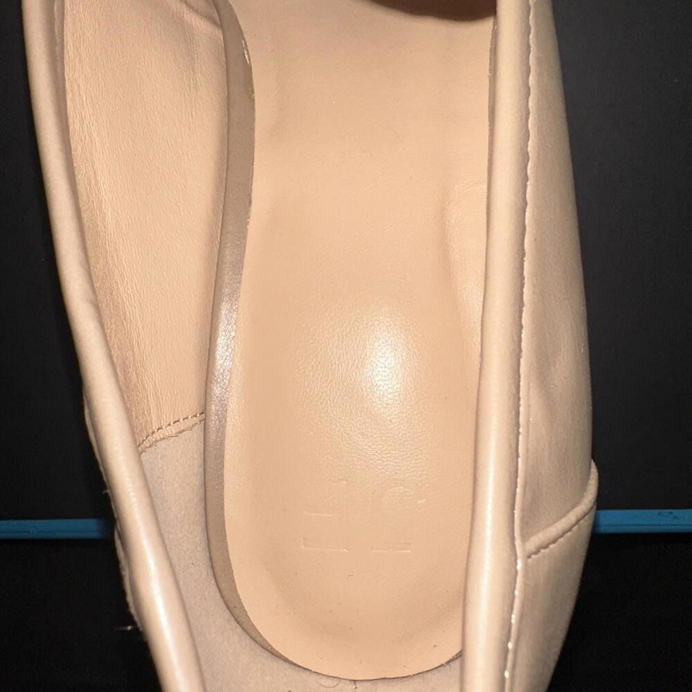 Justfab Daria Block Heeled Loafer Pump in Portabella, Size 12 NWoT - Picture 6 of 9